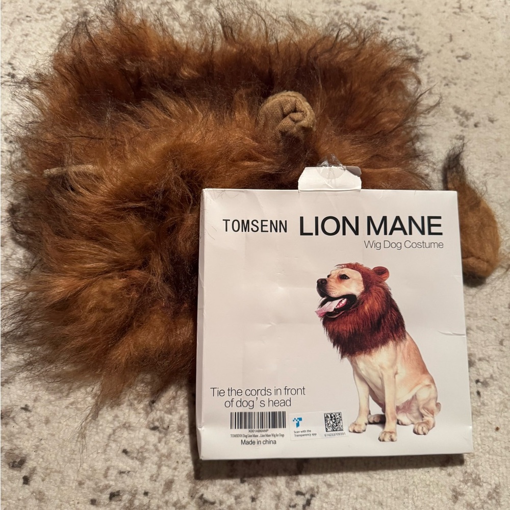 Tomsen Lion Mane Wig Dog Costume